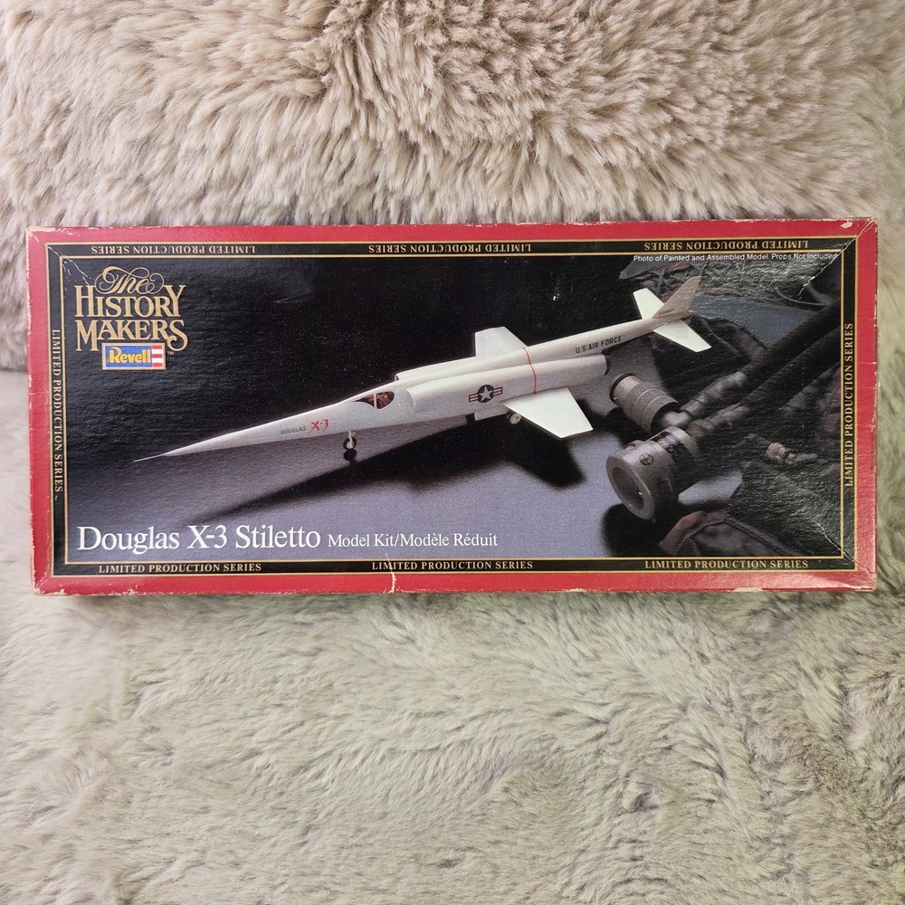Revell History Makers Douglas X-3 Stiletto Kit H-163 Ltd 1982